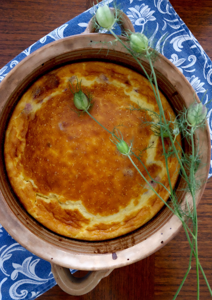 sweet and savory end of summer custard frittatas