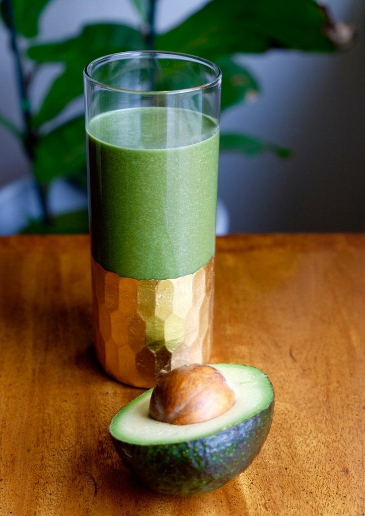 green goddess spring detox smoothie