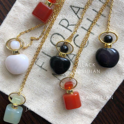 GEMSTONE AROMATHERAPY NECKLACE