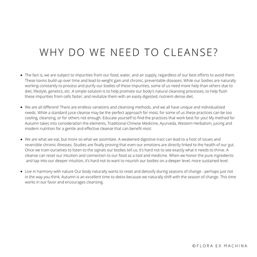 CLEANSING WITH THE SEASONS – SUMMER INTEGRATIVE E-COURSE